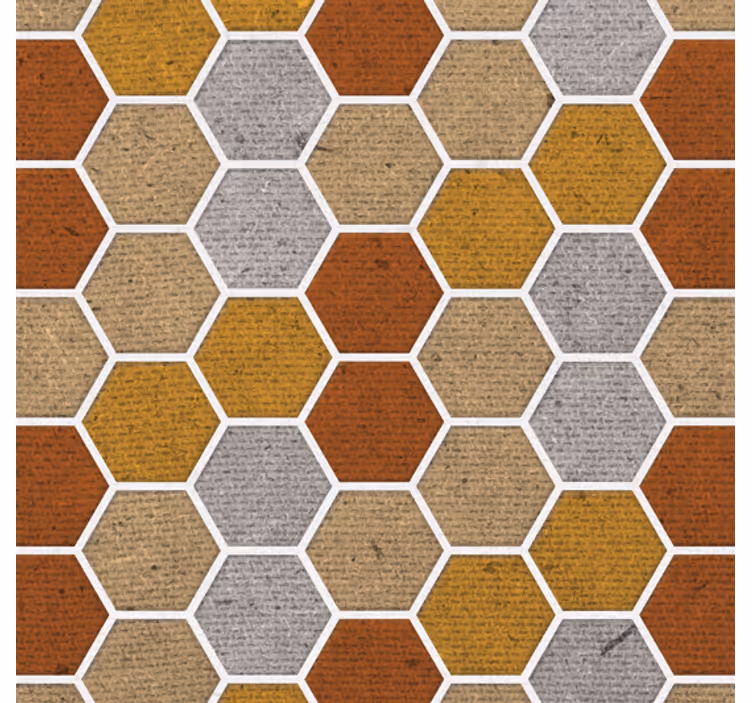 Tapeta za dnevno sobo s panelno teksturo - TenStickers