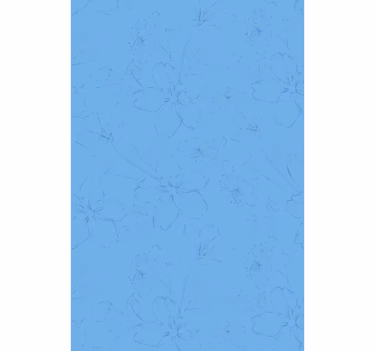 Tapeta za dnevno sobo z rastlinskim motivom - TenStickers