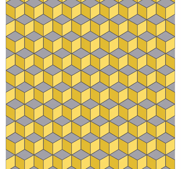 Geometrijski zidni papir pantone kvadrati - TenStickers