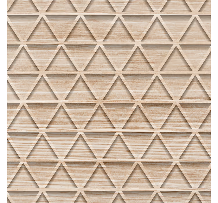 Elevated triangle patterns geometrijski zidni papir - TenStickers