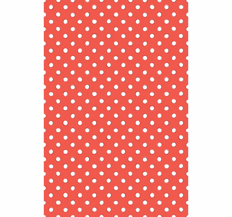 Tapete za kuhinjo rdeče pikice - TenStickers