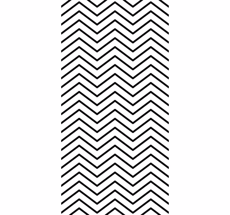 Moderno tapeta za stene z vzorcem chevron - TenStickers