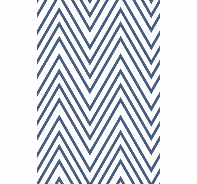 Moderno tapeta za stene vzorec linij v hampton stilu - TenStickers