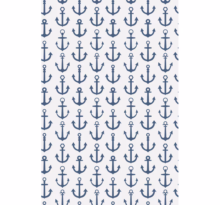 Moderno tapeta za stene kompleti sidra v stilu hampton - TenStickers