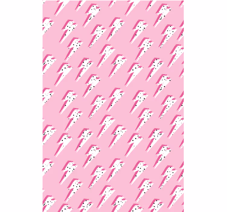 Moderno tapeta za stene roza strela - TenStickers