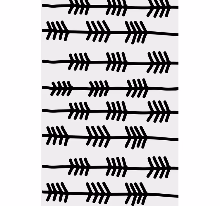 Moderno tapeta za stene z obliko puščic - TenStickers