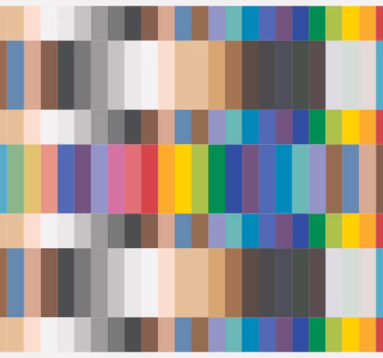 Tapete za kuhinjo večbarvni majhni kvadrati - TenStickers
