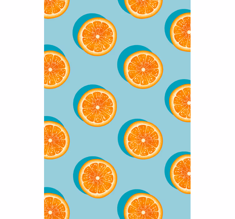 Tapete za kuhinjo motiv rezin citrusa - TenStickers