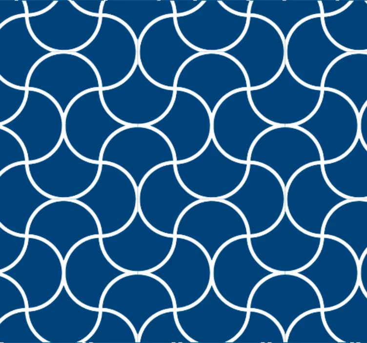 Kopalniški tapeta geometrijski valovni vzorec - TenStickers