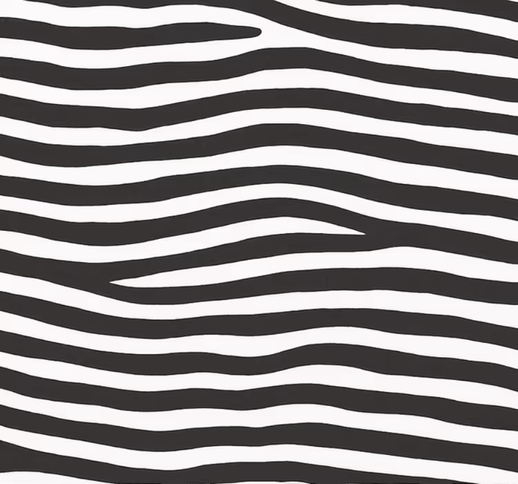 Tapeta za glavno spalnico tekstura zebra - TenStickers