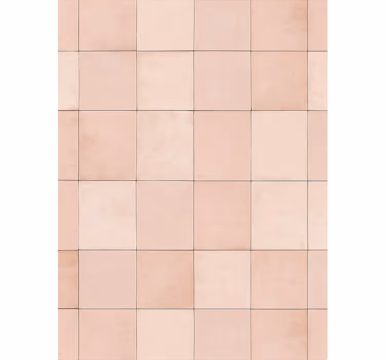 Tapete za kuhinjo rožnati ploščicasti vzorec - TenStickers