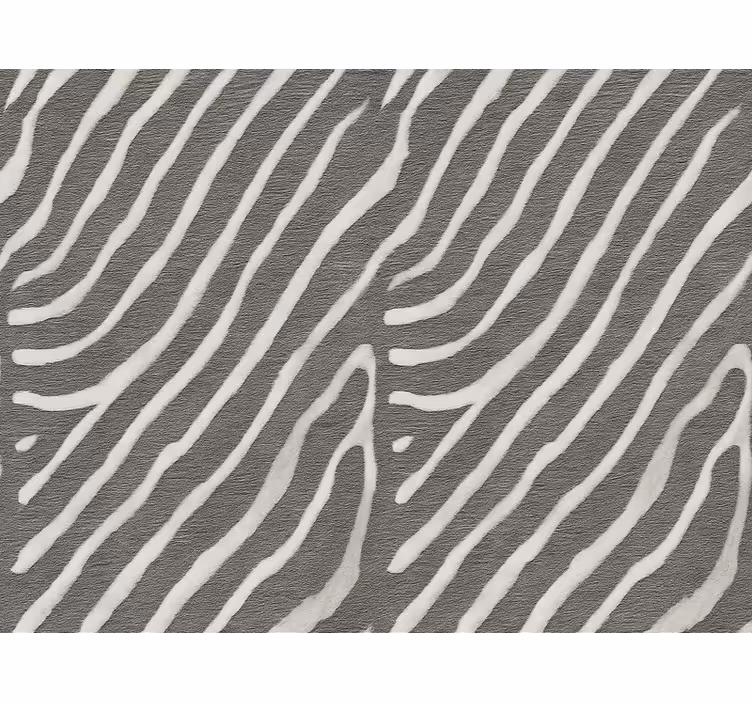 Tapeta za dnevno sobo zebra vzorec - TenStickers
