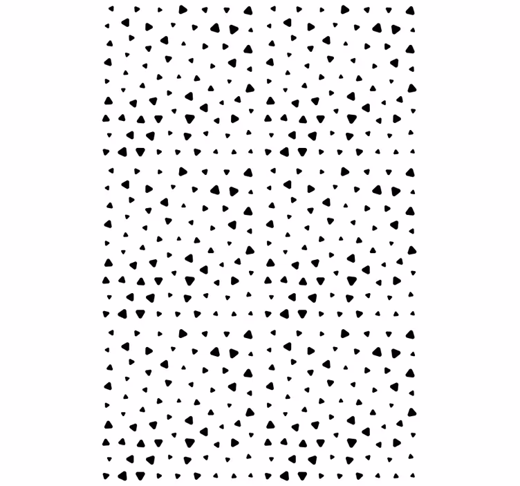 Tapeta za glavno spalnico s geometrijskim srcem - TenStickers