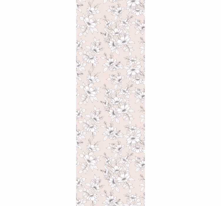 Tapete za spalnice nordijski divji in eleganten vzorec - TenStickers