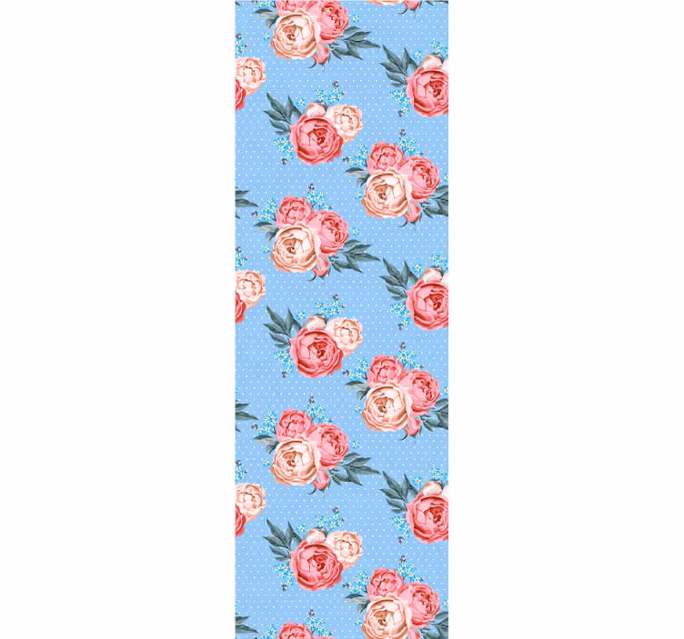 Tapete za spalnice shabby chic s pikami in vektorji - TenStickers