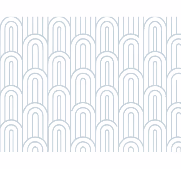 Geometrijski ozadje svetel in zračen modri lok - TenStickers