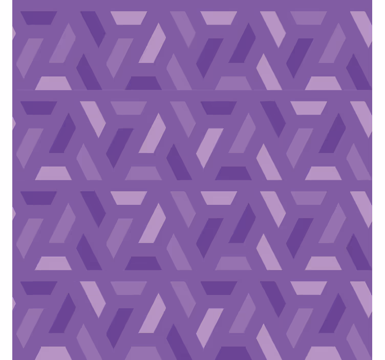 Tapete v lila barvi s geometrijskimi vzorci - TenStickers
