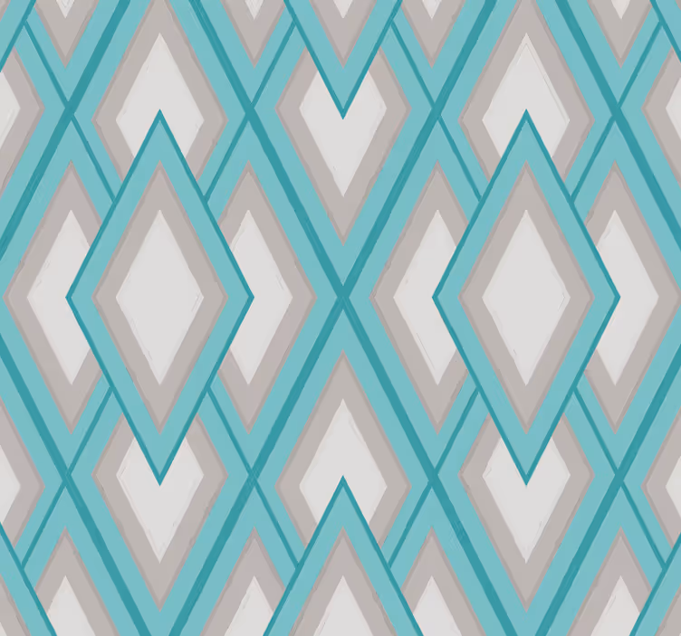 Trikotno tapeta z geometrijskimi vzorci - TenStickers