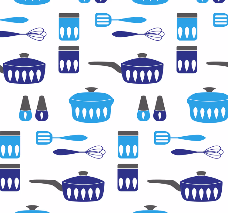 Kuhinjski pripomočki moderne tapeta - TenStickers