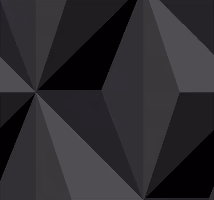 Geometrijski trikotniki 3d trikotnik tapeta - TenStickers