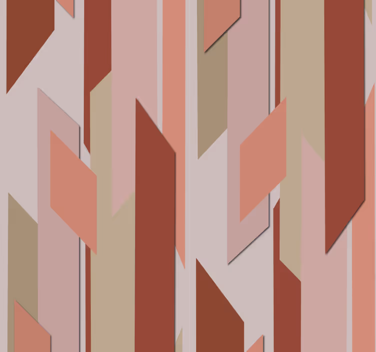 Abstraktna geometrija geometrijski zidni papir - TenStickers