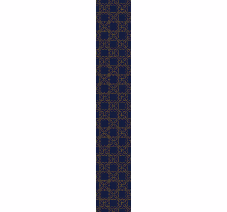 Luksuzni vzorec modre moderne tapeta - TenStickers