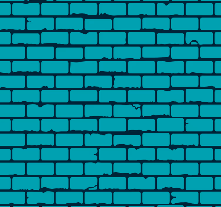 tapeta dnevne sobe aqua - TenStickers