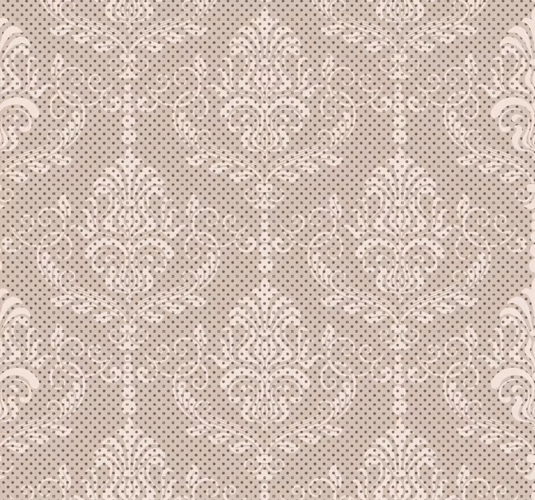 Cvetlični vintage okrasne tapeta - TenStickers