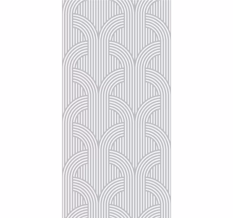 Moderna minimalistična siva tapeta - TenStickers