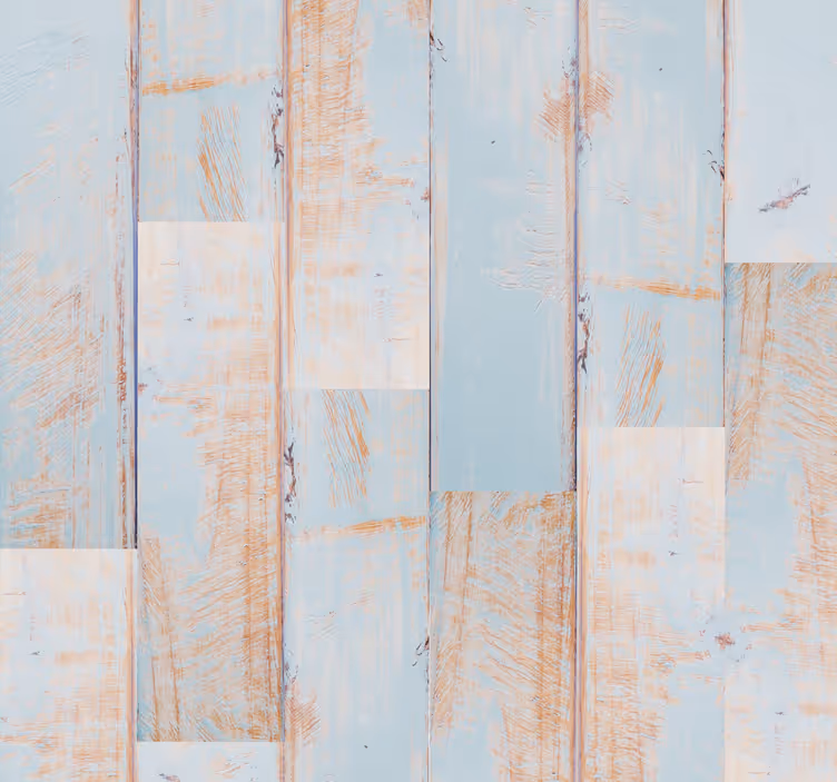 Distressed Wooden Planks Tapeta z vzorci in teksturami - TenStickers