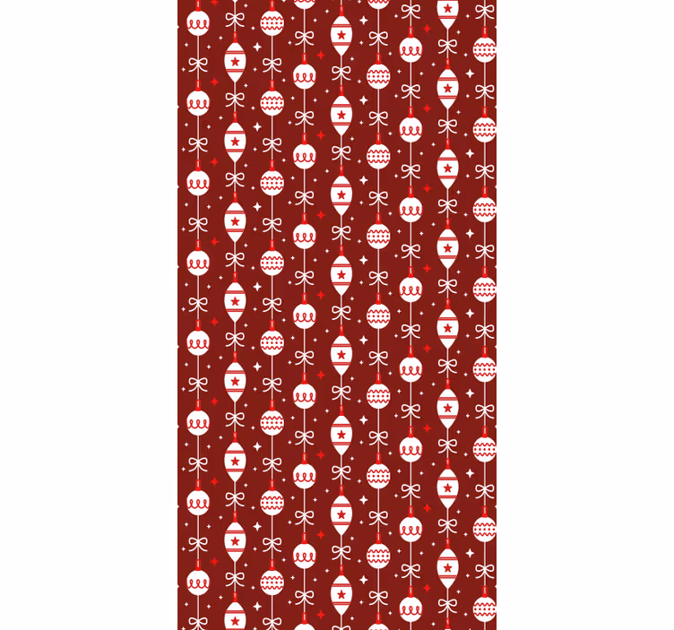 Praznični motiv lobanje božično ozadje za tapete - TenStickers