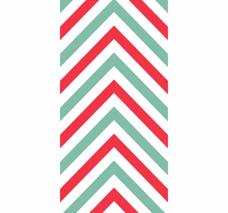 Cikcak vzorec ševron geometrijski zidni papir - TenStickers