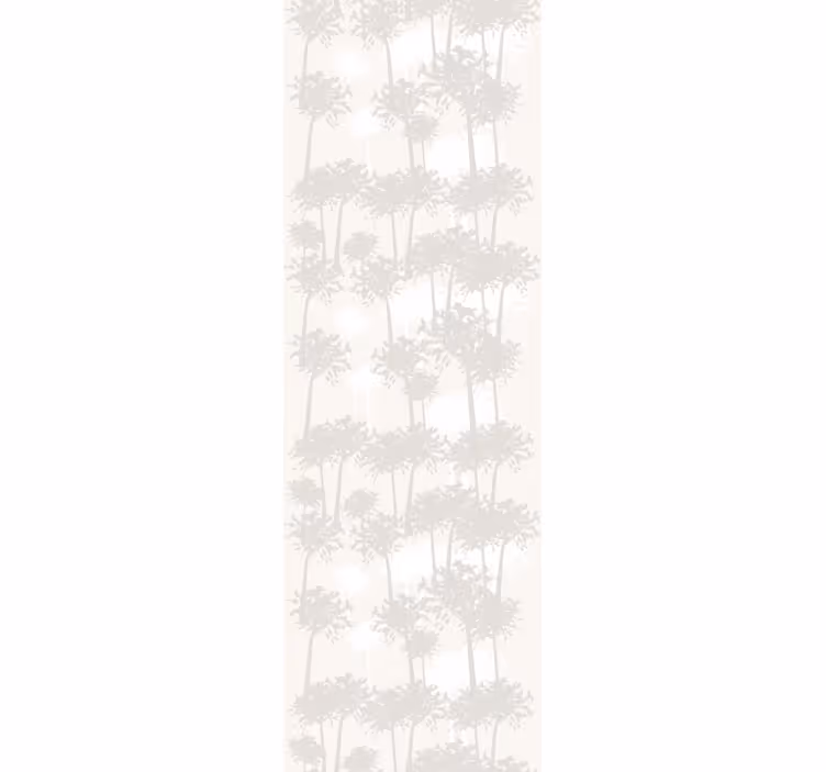 Silhueta gozda tapeta z motivom drevesa - TenStickers