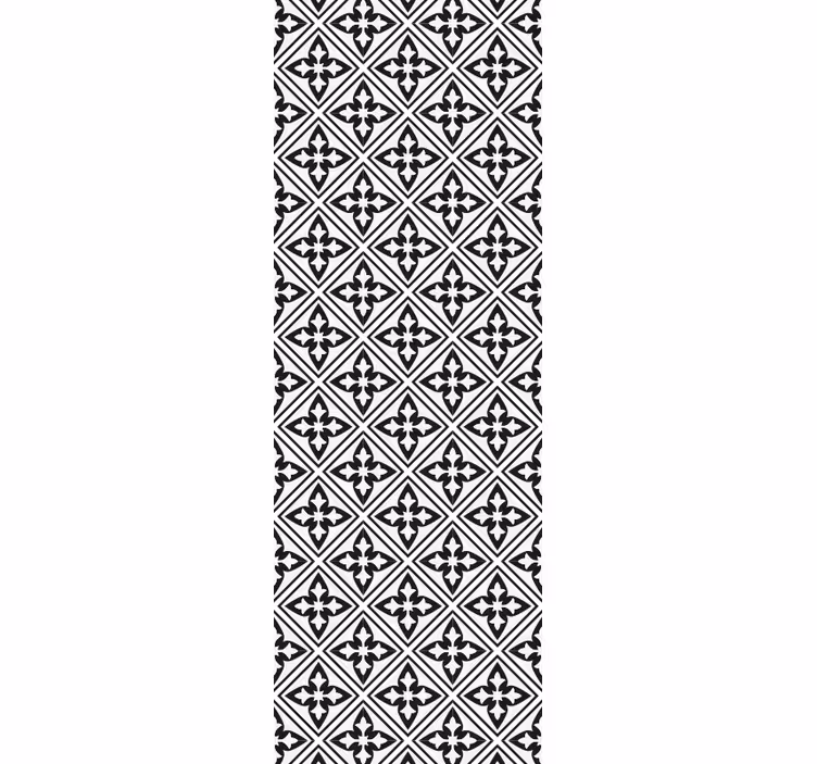 Geometrijski motiv ploščice tapeta z vzorcem ploščic - TenStickers
