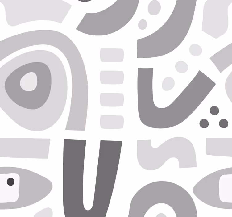Abstraktne geometrijske oblike geometrijski zidni papir - TenStickers