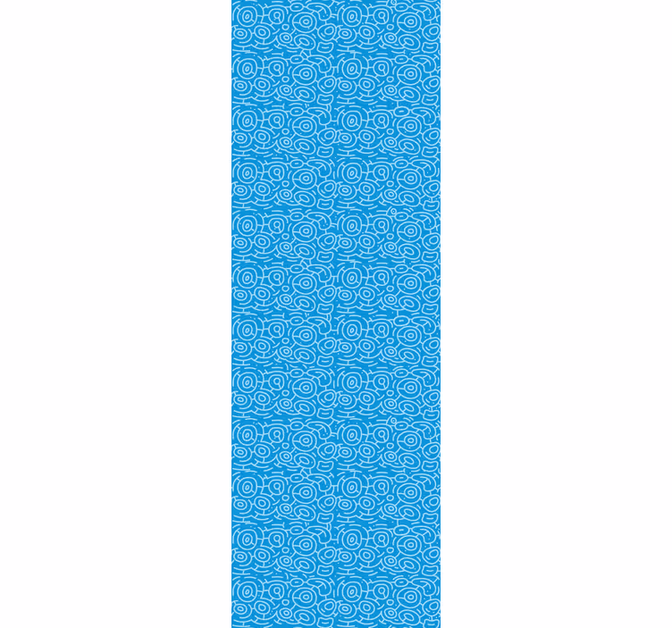 Spiralni geometrijski vzorec geometrijski zidni papir - TenStickers
