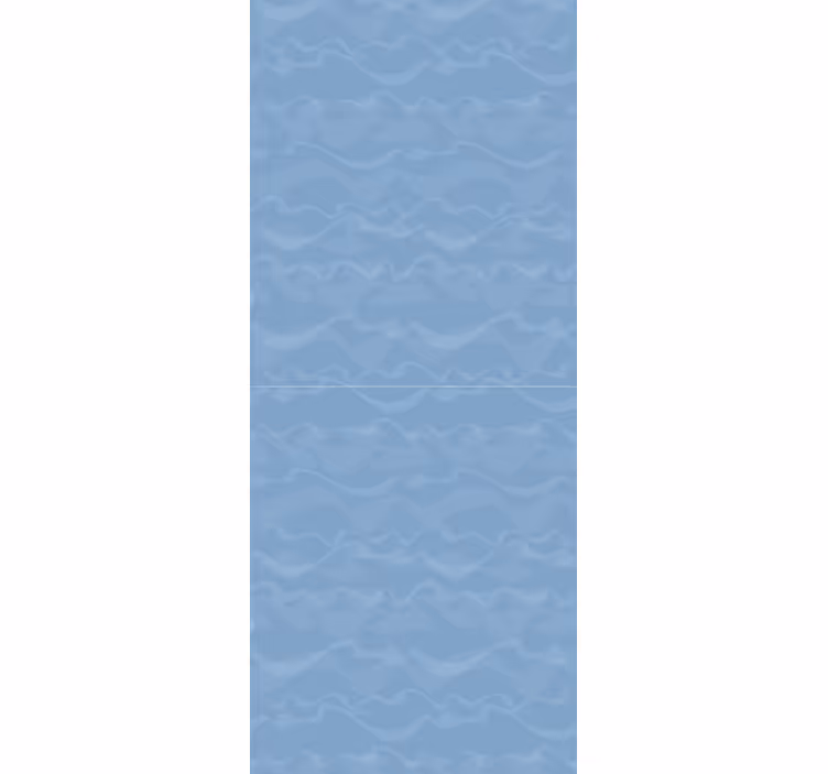 Abstraktni valovi Modri tapeti - TenStickers