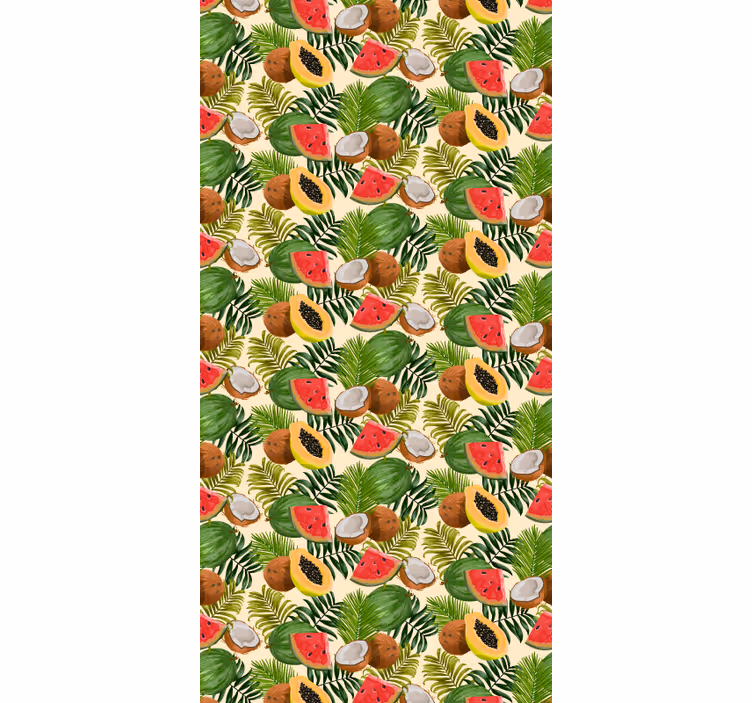 Festa tropskega sadja tapeta narave - TenStickers
