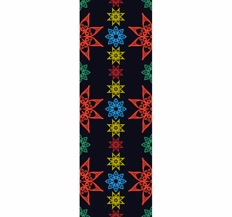 Cvetlični okras Tapete z ornamentnimi motivi - TenStickers