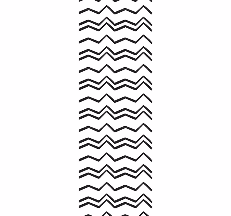 Geometrijski cikcak geometrijski zidni papir - TenStickers