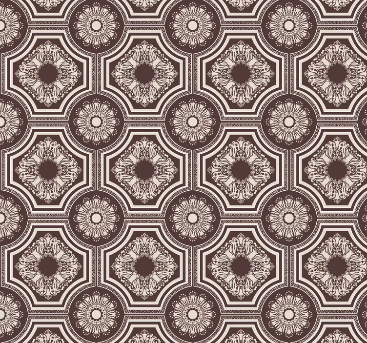 Klasična estetika okrasne tapeta - TenStickers
