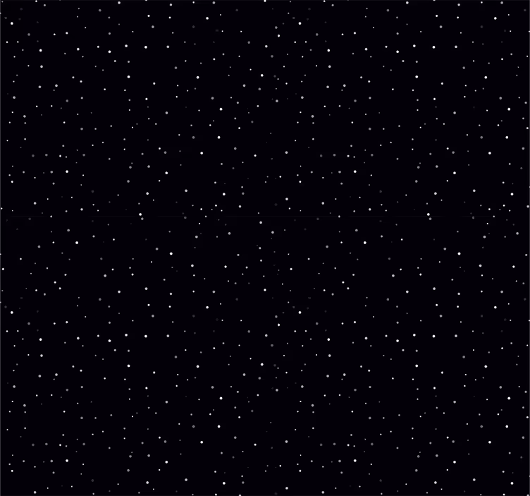 Zvezdni nočni prostor tapeta z zvezdami - TenStickers