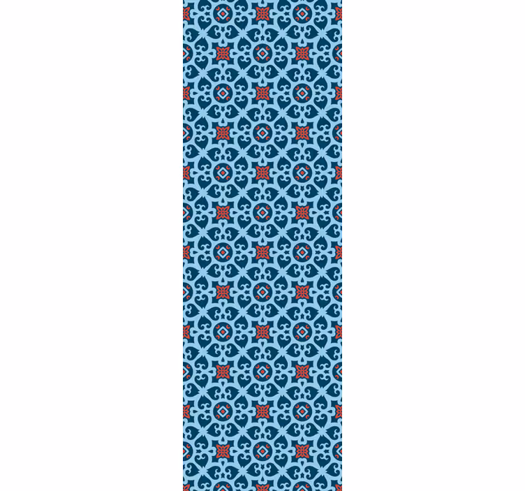 Vzorčaste ploščice tapeta z vzorcem ploščic - TenStickers