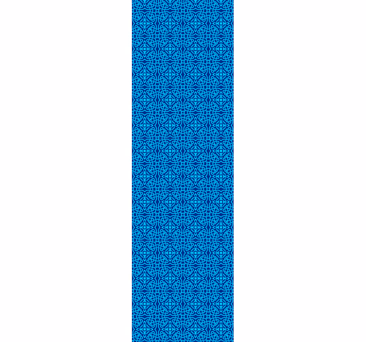 Zapleten geometrijski vzorec Tapete z ornamentnimi motivi - TenStickers