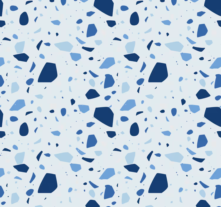 Geometrijsko pegasto geometrijski zidni papir - TenStickers
