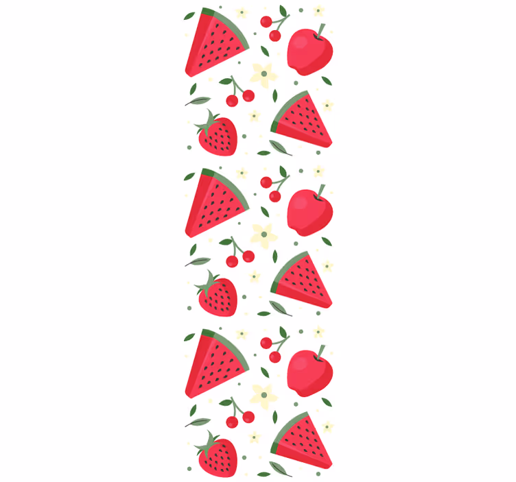Sadni vzorec tapeta narave - TenStickers