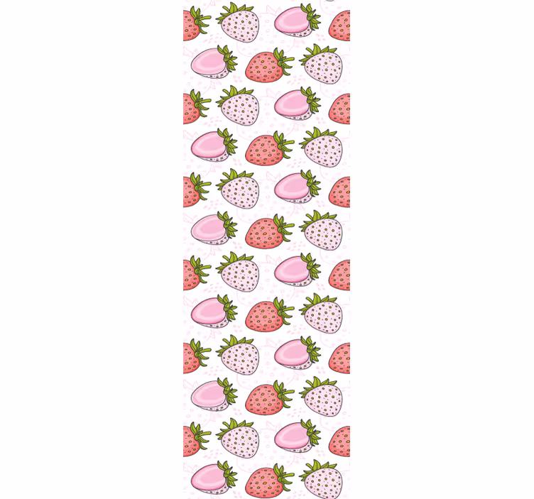 Jagodni vzorci Tapete za kuhinjo - TenStickers