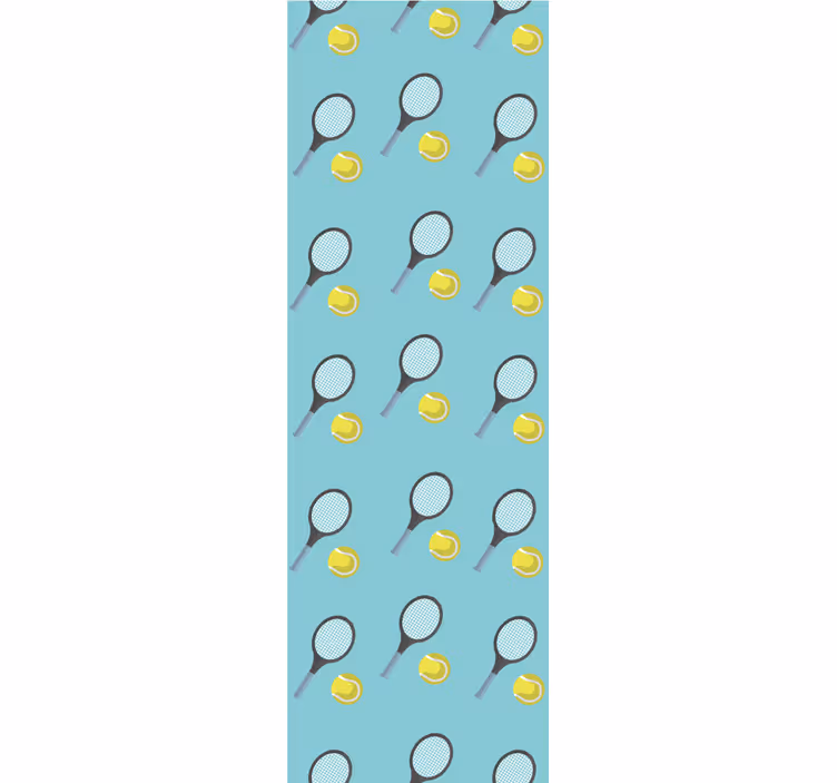 Teniški vzorec umetniško tapeta - TenStickers