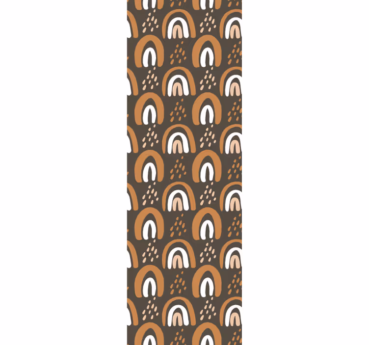 Motiv geometrijskega loka geometrijski zidni papir - TenStickers