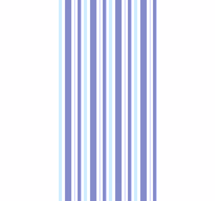 črtast stenski detajl tapeta z horizontalnimi linijami - TenStickers
